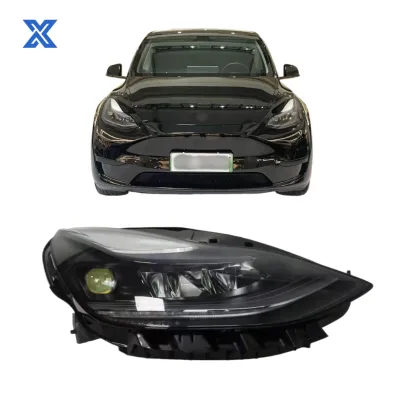 For 2021 Tesla Model 3/Y Matrix LED Headlight Assembly OEM Style High Quality Headlamp Auto Lighting System