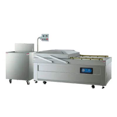 1000mm Sealing Double Chamber Vacuum Packing Machine Automatic Food Wrapping Shrink Machine High Quality Sealing Sealer