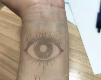 15 Days Semi-Permanent No Water Custom Tattoo Sticker Different Graphics Temporary Application