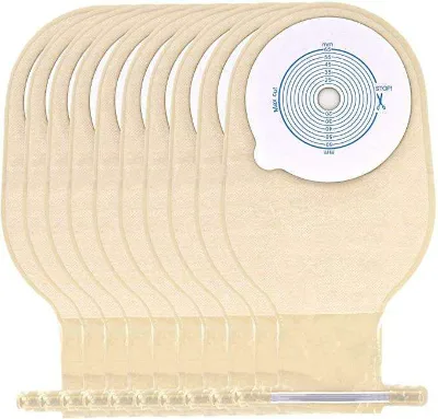 China Manufactory Disposable Adult Open Stoma Ostomy Colostomy Bag Disposable Colostomy Bags