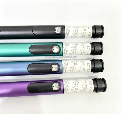 Reusable Metal V1 Liquid Applicator, Zero-Resistance Push for Painless & Discreet Micro-Dosing