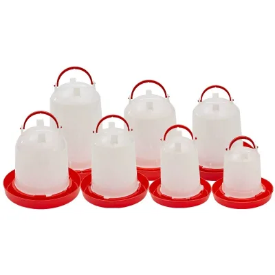 Poultry Automatic Vacuum Waterer Chicken Duck Goose Drinking Kettle Thickened Durable Multiple Sizes Farm Drinking Equipment