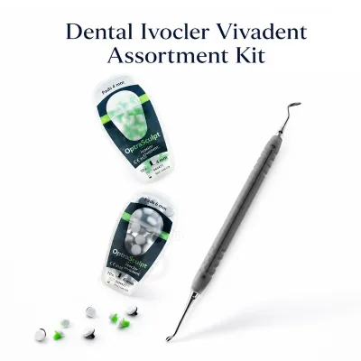 Dental Ivocler Vivadent Assortment Kit Resin Filling Tools With Foam Pads Kit Fit Optrasculpt Teeth Whitening Tool Kit Handpiece