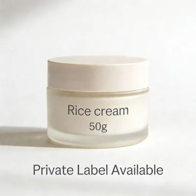 50g Rice Cream Natural Organic Rice Extract Face Cream for Hydrating & Brightening