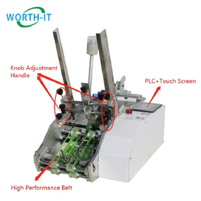 Sensor Paper Card Feeder Machine Card Batch Counting Machine Automatic Frection Feeder