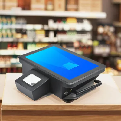 2024 JingJie JJ-101 POS Terminal Price Checker for Supermarket 10.1inch Multi-point Capacitive Touch Screen 1024x600 POS