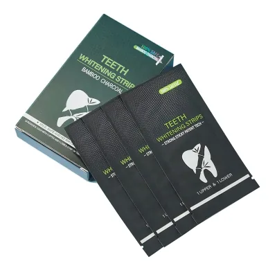 2023 New Oral Care Cheap Teeth Whitening Stripes Products Teeth Stripes Charcoal Whitening Strips Teeth with Your logo