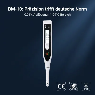 Professional Salt Meter Food Salinity Tester Handheld Backlight LCD for Sauce Soup Brine Monitoring