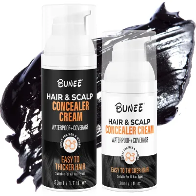 Wholesale Easy-to-Dye Natural Hair Concealer Salon Scalp Herbal Colours No Irritation Permanent Gray Hair Dye Temporary Feature