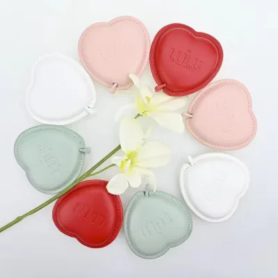 Newly Designed Bestselling Soft Ruler Cartoon Tape Measure PU Leather Retractable Chain Customized Color Shape Practical Easy