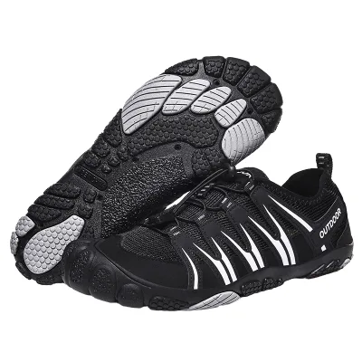 Quick Dry Breathable Stretch Upper Non Slip Sole Water Shoes for Beach Swimming Snorkeling Sea Surfing Activity