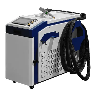 ZUXU Five in 1 Portable 3000w Laser Welding Cleaning Cutting Machine for Processing Aluminum and Stainless Steel Products