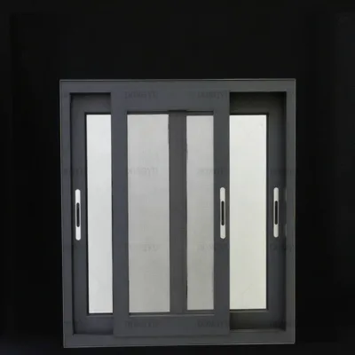 DONGYU Aluminum Frames Modern Window Windproof Aluminium Sliding Glass Windows