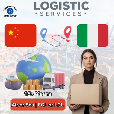 Duty-free Logistic Sea Freight Forwarder air Transport From China to Italy Shopping Sites International Door to Door Delivery