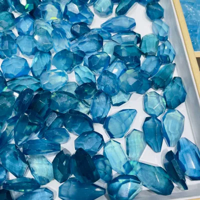 Hot Selling Exquisite Gift Wholesale Natural Quartz Crystal Pendant Aquamarine Point Pendant for Decoration