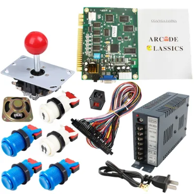 1 Player Arcade 60 in 1 Jamma Board Kit 60 in 1 Jamma Vertical Conversion Kit for DIY Arcade Jamma