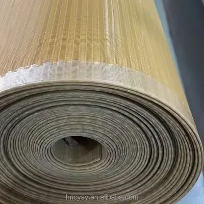 Beach Accessibility Polyester Spiral Conveyor Belt for Wheelchair Mat
