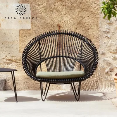 Modern Style Three-Piece Balcony Table Chairs Set Popular Casual Outdoor Garden Furniture Factory Made Metal B&B Southeast Asia