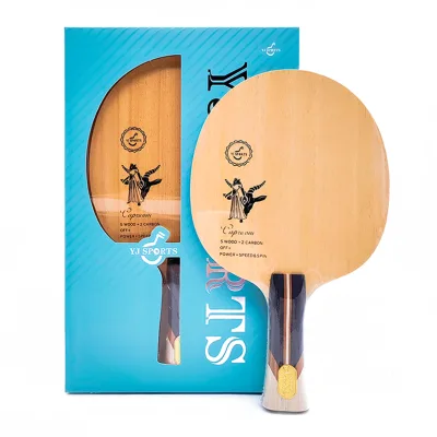 YUNJIA YJ Sports OEM Quick Attack Table Tennis Bat Professional Ping Pong Blade Carbon Table Tennis Racket
