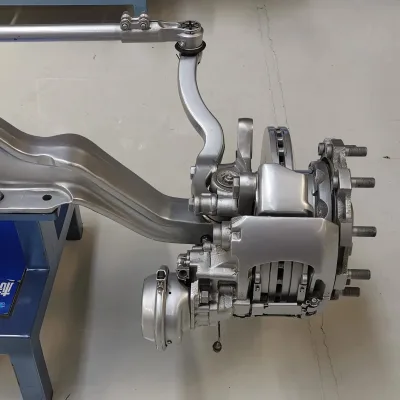 Low Flat Front Axle