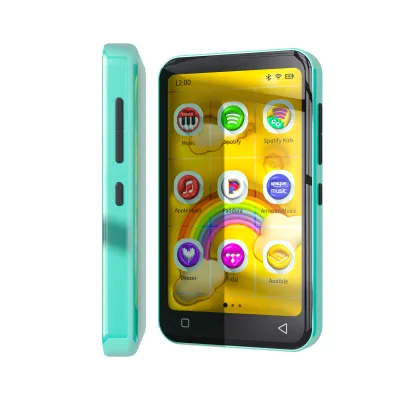 Portable MP3 Player with Long Battery Life FM Radio Voice Recorder Video/Photo/E-Book Viewer WAV Support and Parental Lock