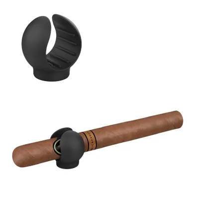 Hot Selling Silicone Golf Cigar Holder Clip Cigar Minder for Golf Bag and Trolley Golf Clip Cigar Holder