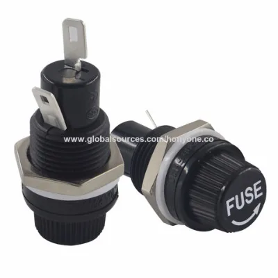 Honyone fuse holder, 10A, 250V, 5x20mm, CQC, CE
