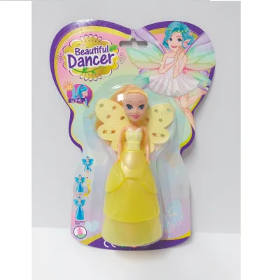 6.5 Inch Butterfly Fairy Dress-Up Doll Changeable Doll Toy