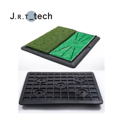 Customized High-density Artificial Grass Golf Putting Hitting Mat 20x48cm Indoor/Outdoor Practice Mat