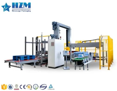 Automatic Bottle  Palletizer Machine for Water Bottles & Beverage Boxes New Condition with Core Motor & PLC Components