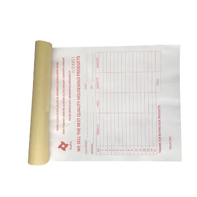 Carbonless Invoice Delivery Receipt Book Bill Receipt Book Custom Design Printing Factory