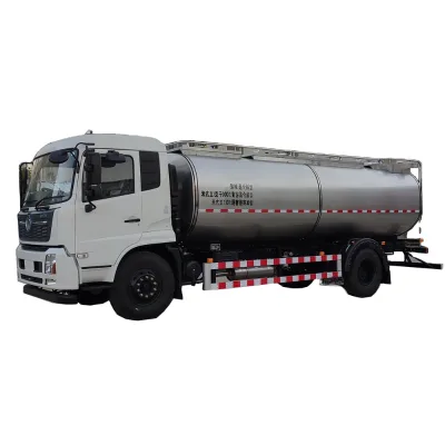 Dairy Factory Use 2000-50000L Milk Tanker With Weighing and Automatic Cleaning Function