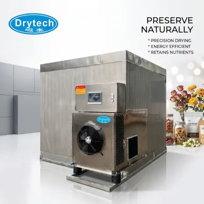 DRYTECH 100kg Capacity Energy Saving Heat Pump Dryer Machine Smalle Capacity for Flower Dehydration
