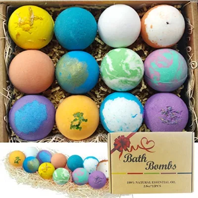 Hot Sale Luxury Spa Bath Fizzies Multipack Lavender and Rosemary Scented Bath Bombs Both for Bomb