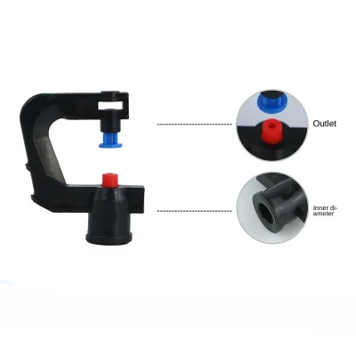 DaringFish G-type Rotating Wheel Pylon Micro-Spray Upside Hanging Agricultural Atomizing Nozzle Irrigation Animal Husbandry Pig