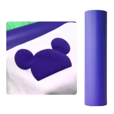 3D Puff Heat Transfer Vinyl Bundle Stickers Sheets Iron on Foaming Puff Vinyl Heat Transfer Stickers