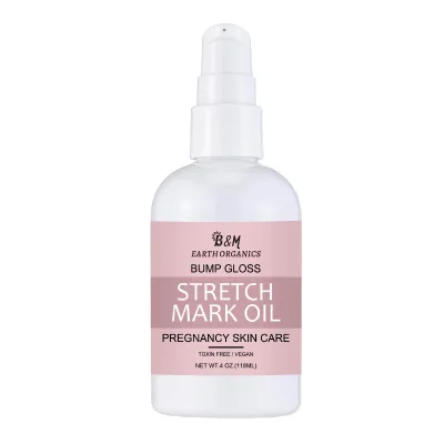 Private Label 100% Natural Belly Herbal Anti Stretch Mark Removal Oil Postpartum Belly Wrinkles Remove Oil for Women