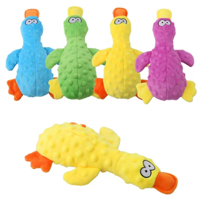 Ybgai New Design Velvet Pet Duck Dog Toy Dog Toys Luxury