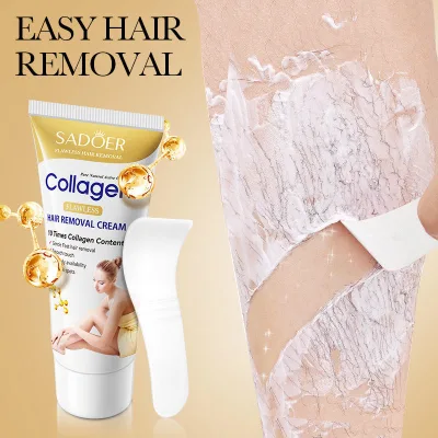 Wholesale Face and Body High-quality Body Care Refreshing Non Sticky Non Irritating Hair Removal Cream