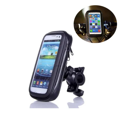 Bicycle Accessories Motorcycle Phone Holder Waterproof Bike Phone Case Bag for Xs Xr X 8 7 Mobile Stand Support Scooter Cover