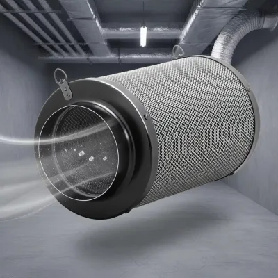 4 Inch Ventilation Aluminium Air Filter for Horticultural Use