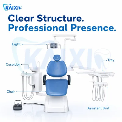 Premium Smart Low Noise Medical Grade Monitor Dental Unit Chair Dental Chair for Monitor for Child for Dental Surgery
