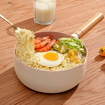 Japanese Dia Cast Aluminum Cooking Pots NonStick Pan Induction Saucepan Frying Pan Milk Kitchen Pot