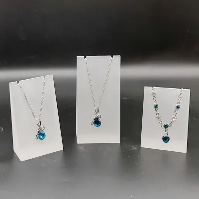 Jewelry Display Earrings Pendant Necklace Acrylic Display Stand Jewelry Live Display Stall Shooting Props
