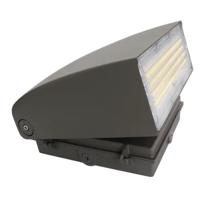 5 Year Warranty Adjustable Wall Pack IP65 20W 30W 40W AC120-347V Motion Sensor LED Wall Pack Outdoor Light