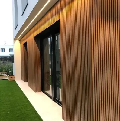 New No-gap Style Outdoor Decking Flooring Weather Resistance Wood Composite WPC Decking