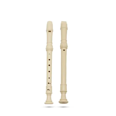 Colorful Plastic 8 Holes Open Hole German Style Soprano Recorder Beginner Level for Kids & Students