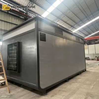 Smoking Booth Portable Kiosk Booths Security Guard Booth Ticket Outdoor Kiosk