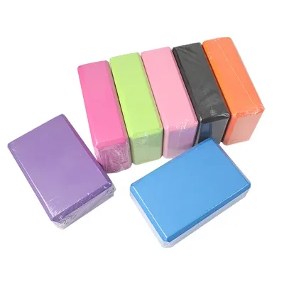 High-density EVA Yoga Fitness Bricks, One-leg Pose Practice Bricks, Yoga Anti-slip Leg-pressing Bricks
