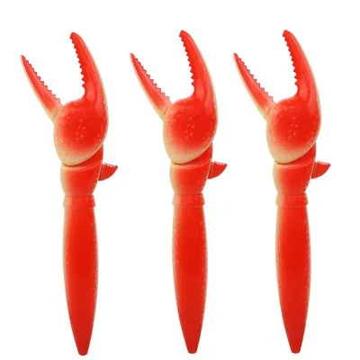Funny Crab Claw Retractable Pen Creative Crab Boss Clip Ballpoint Neutral Pen